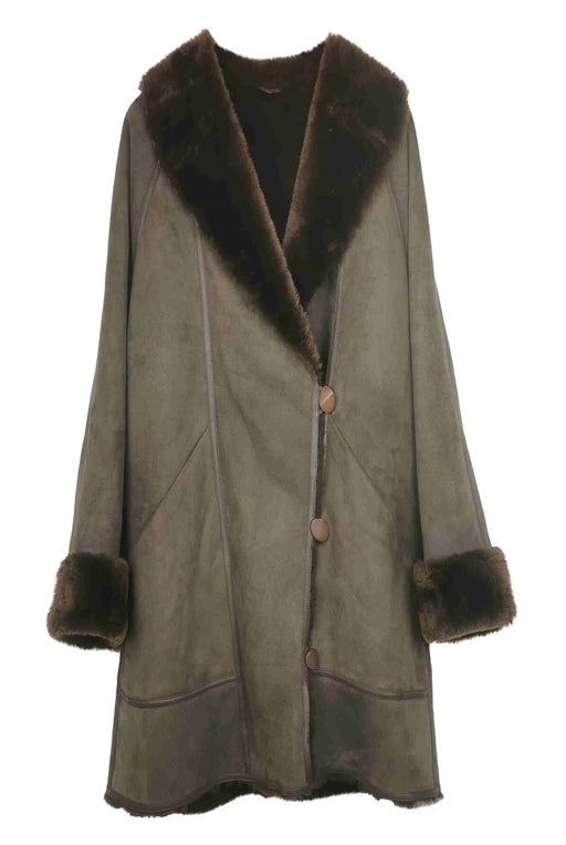 Shearling coat