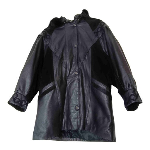 leather coat