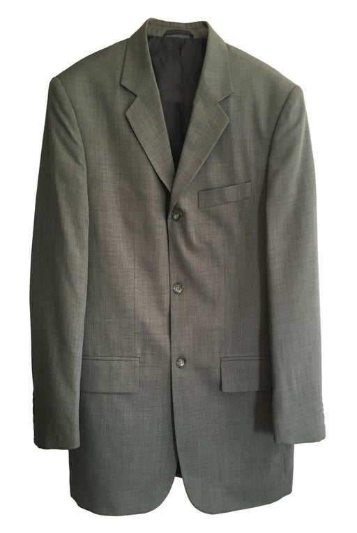 80's gray blazer