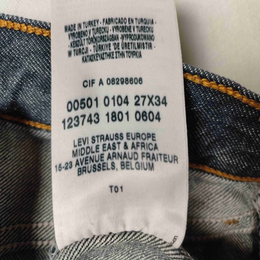 Levi's 501 W27L34 jeans
