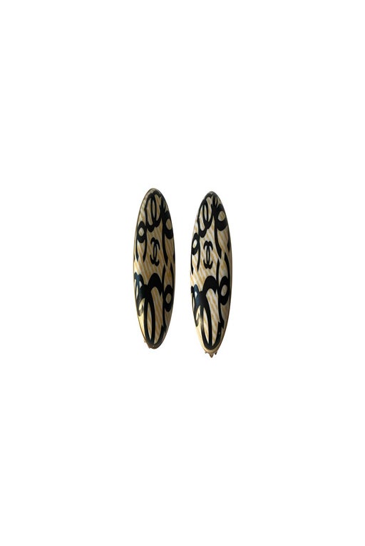 Chanel clip-on earrings