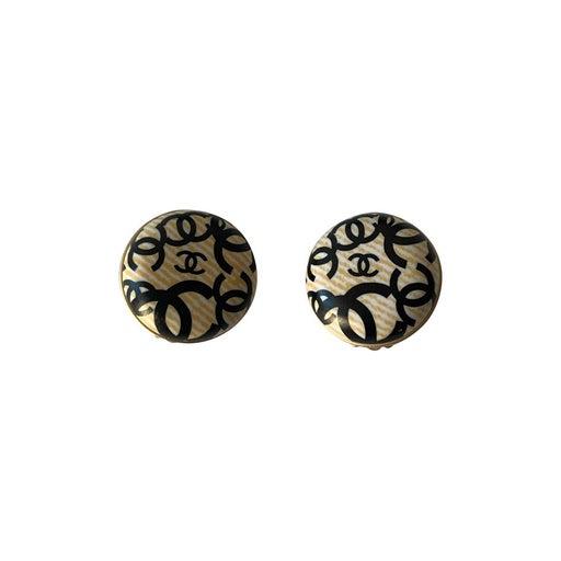 Chanel clip-on earrings