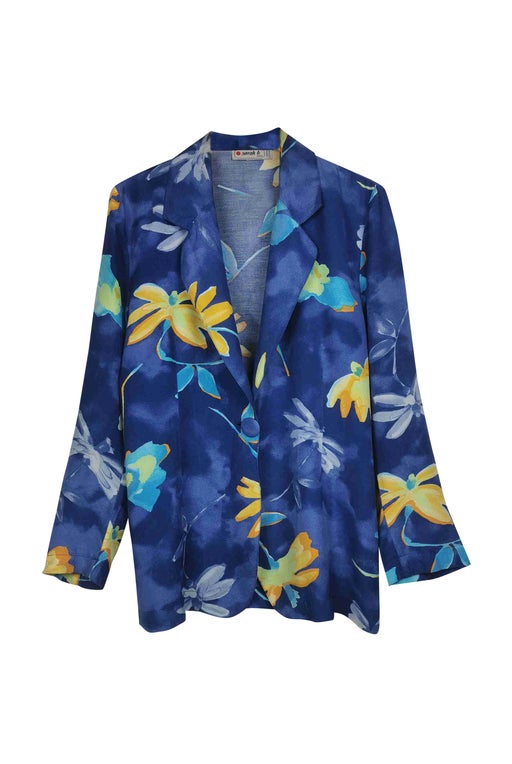 Floral blazer