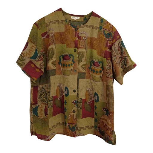 Patterned blouse