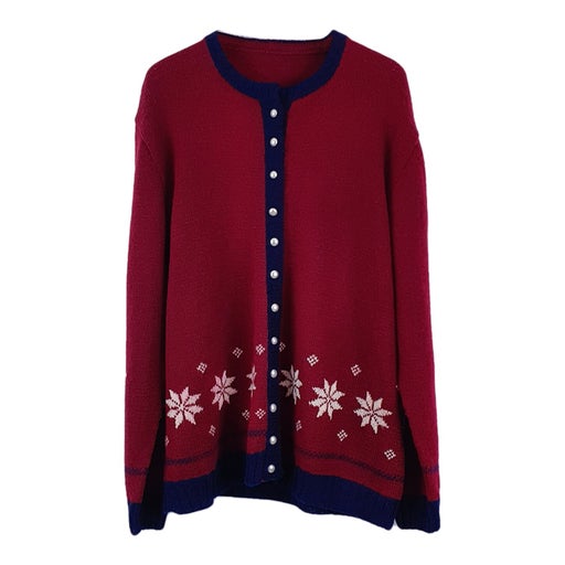 Patterned cardigan