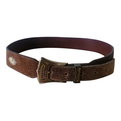 Leather belt