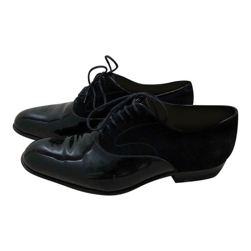 Derbies en cuir vernis 