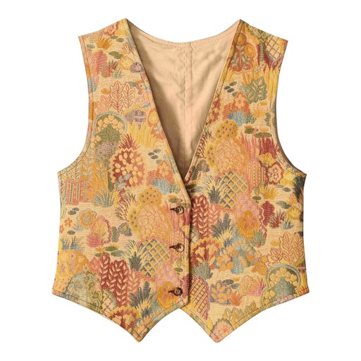 Patterned vest