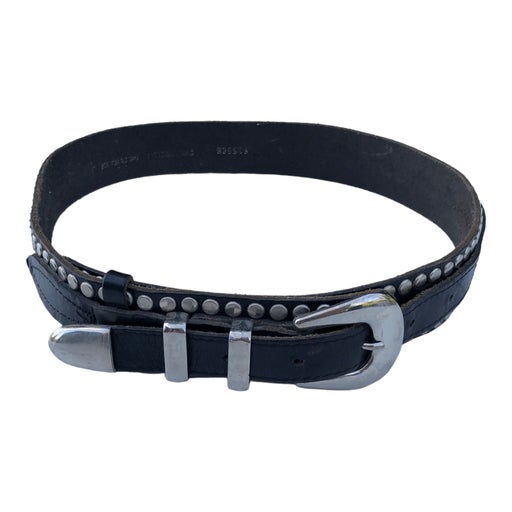 Leather belt