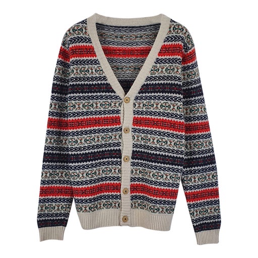 Geometric cardigan