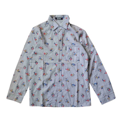 80's patterned shirt