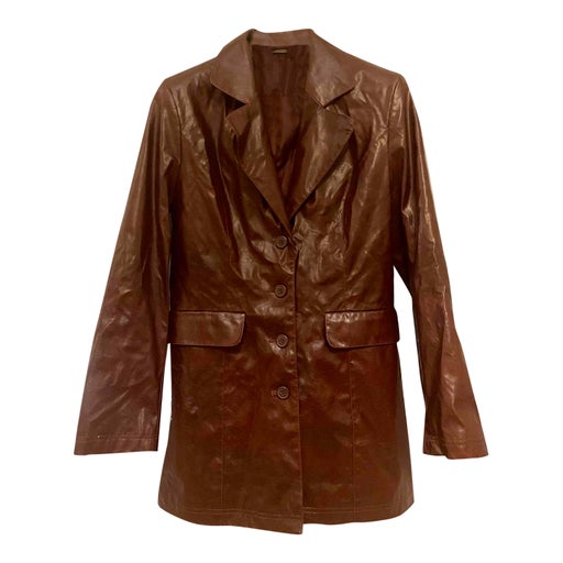 Veste en similicuir