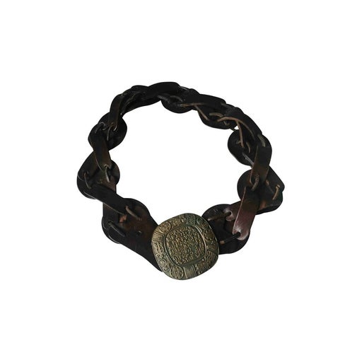 Leather belt