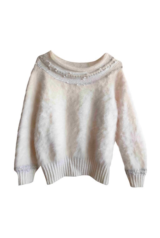 Angora sweater