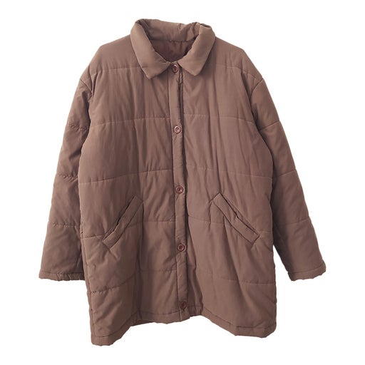 Quilted down jacket