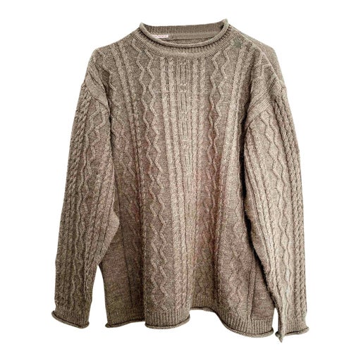Cable sweater