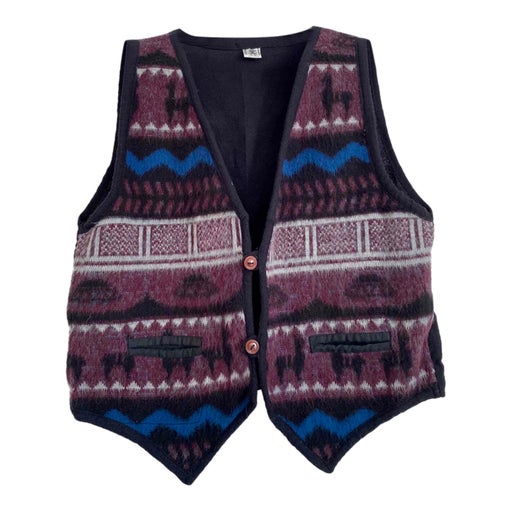 Patterned vest