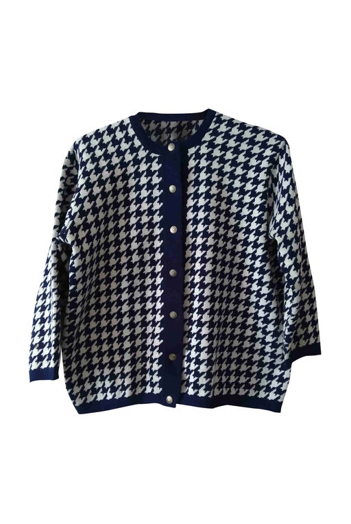 Houndstooth cardigan