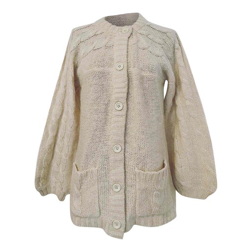Wool cardigan