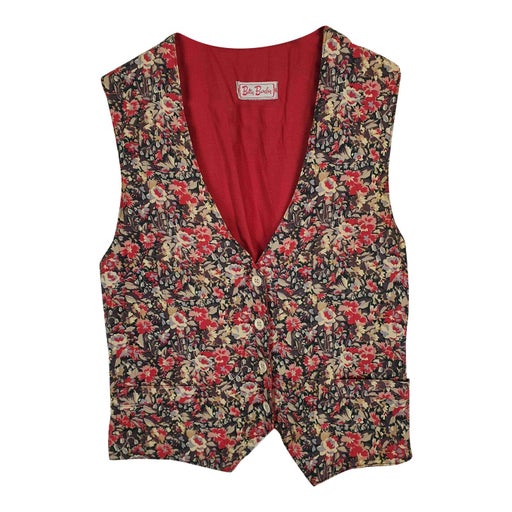Gilet à fleurs 