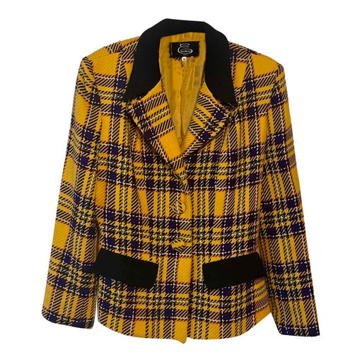 Tartan blazer