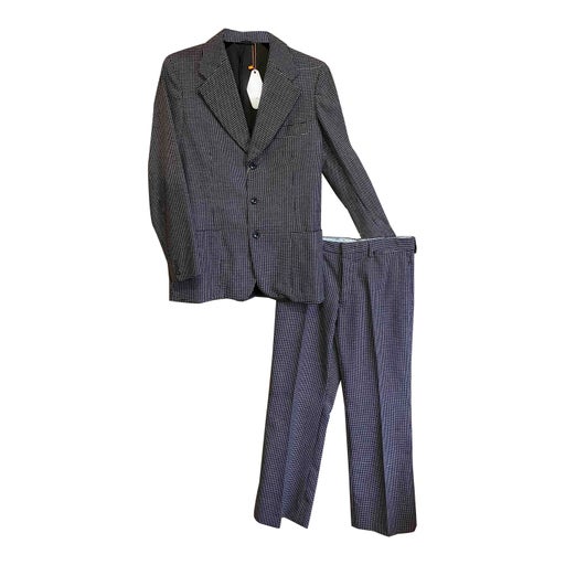 Tailleur pantalon à pois 
