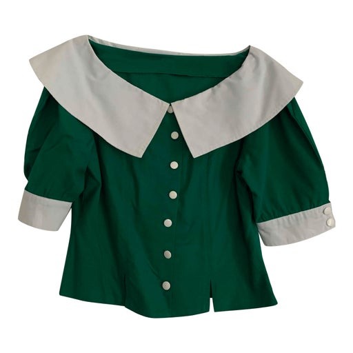 Chemise à grand col 