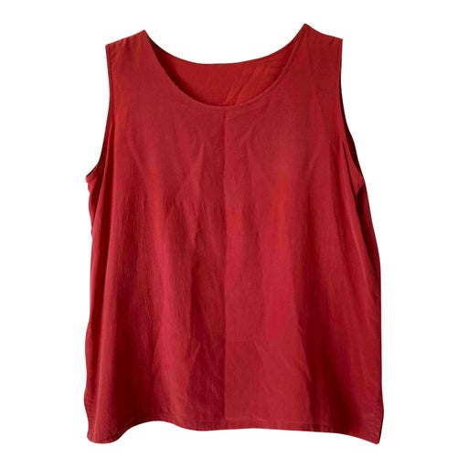 Silk tank top