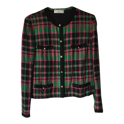 Checked jacket