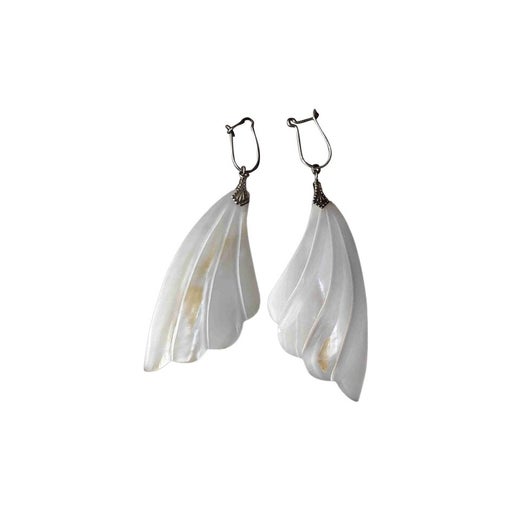 Boucles d'oreilles en nacre