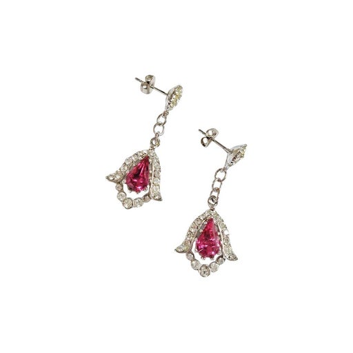 Boucles d'oreilles strass