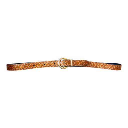 Leather belt