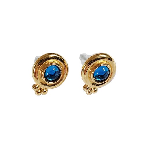 Boucles d'oreilles dorée 