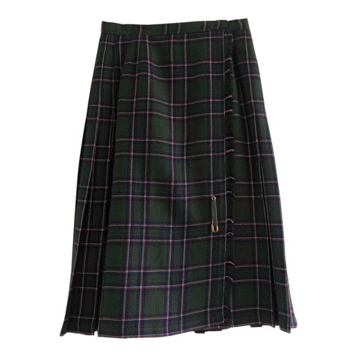 Jupe tartan plissée
