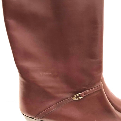 Bottes en cuir 