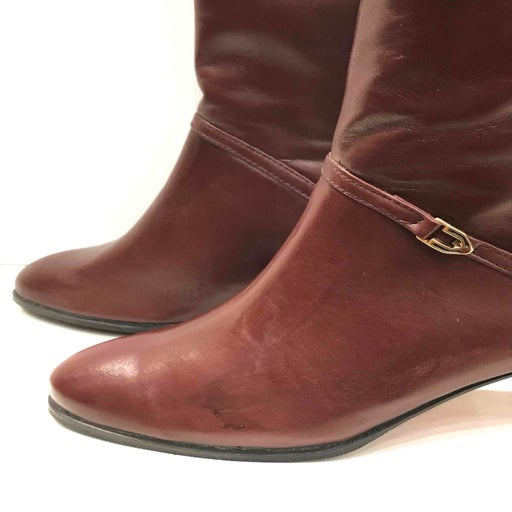 Bottes en cuir 