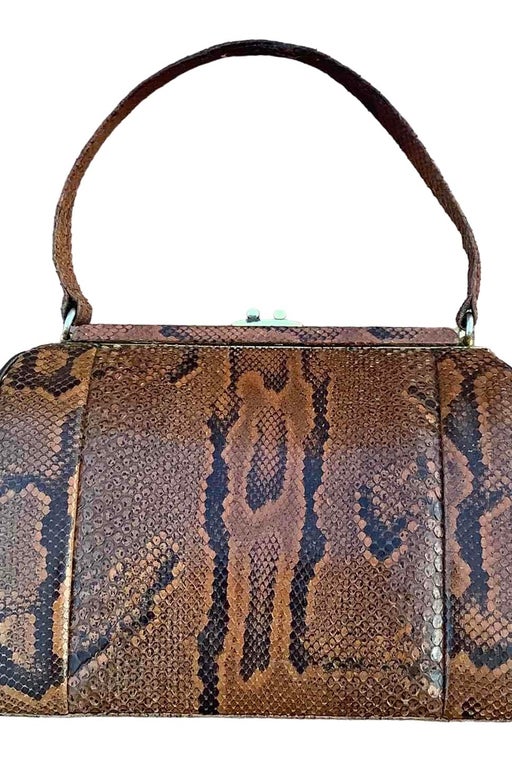 Exotic leather bag