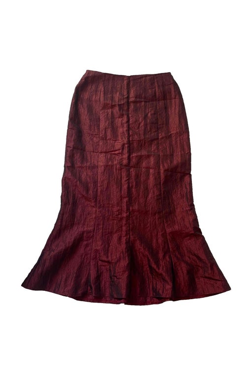 Satin skirt