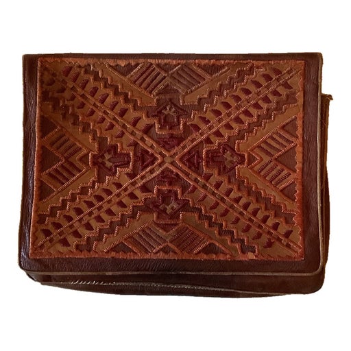Pochette en cuir