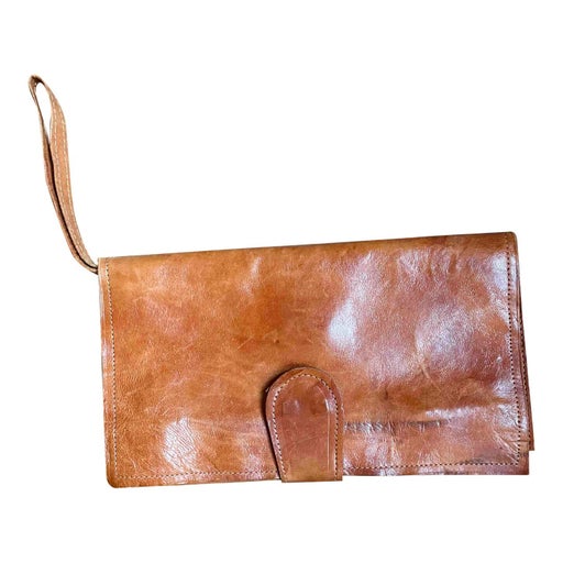 Pochette en cuir