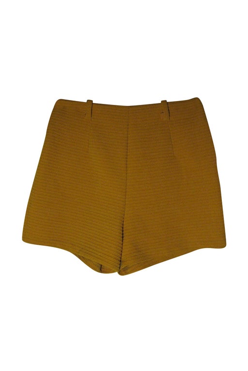 Knit mini-shorts