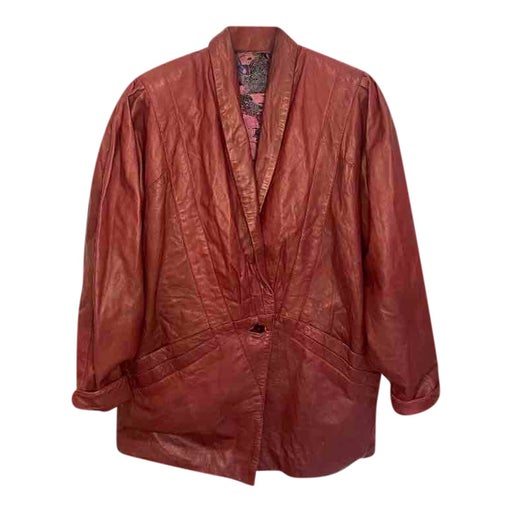 leather coat