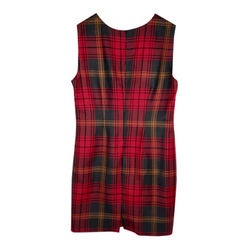 Robe tartan en laine