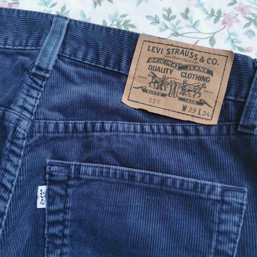 Levi's 551 W29L34 jeans