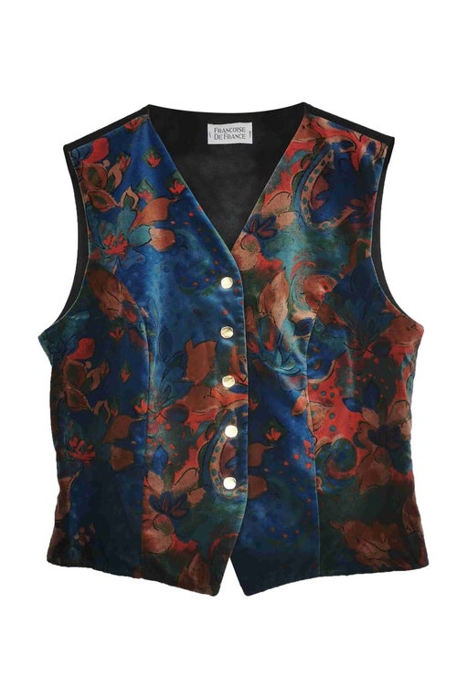 Velvet waistcoat