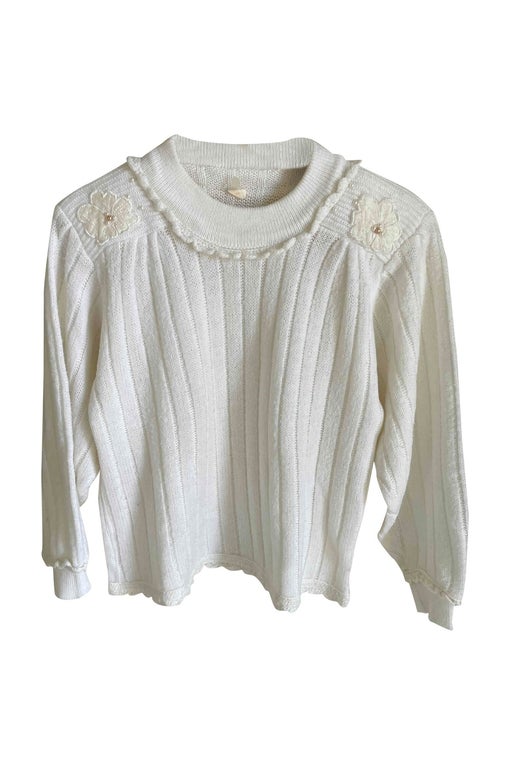 Embroidered sweater