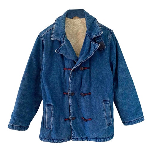 Lined denim jacket