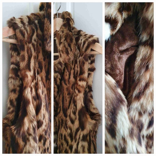 Leopard Fur Vest