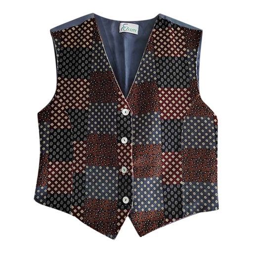 Patchwork vest