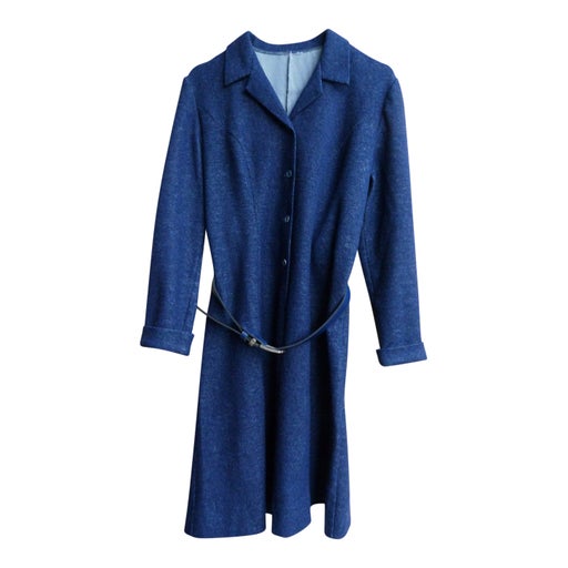 Robe bleue 70's